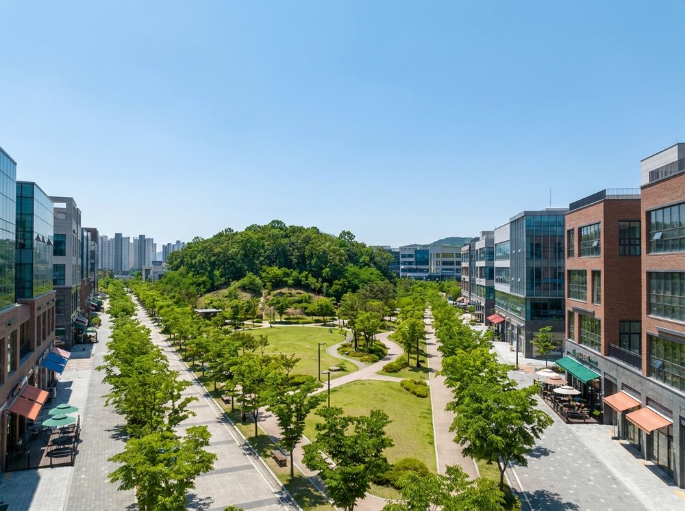 고양시 일산동구 생활권 전경